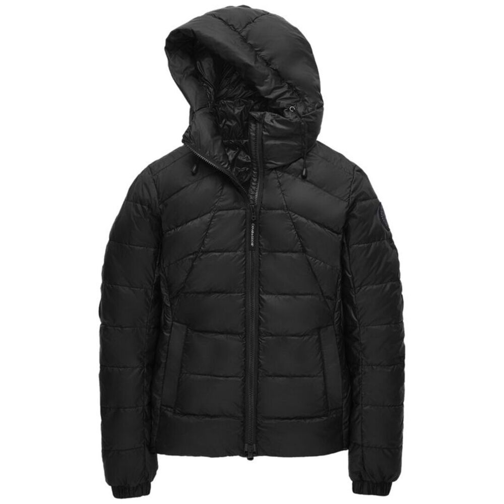Canada Goose Womens  Abbott Hoody Black Label Slim Fit Jacket, Black